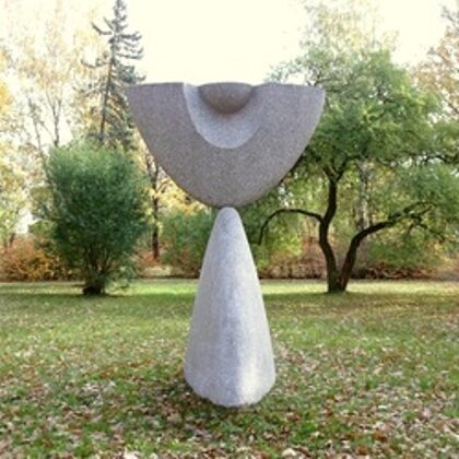 SIGN. 1989. Granite 300/170/220cm. Riga