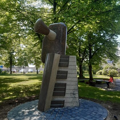 FOR MUSIC AND ART. Granite. 300/220/150cm. Bolderaya, Riga