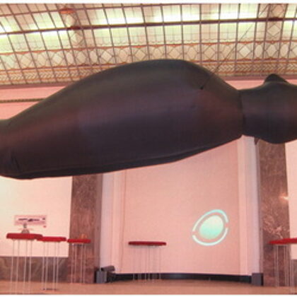 CO2 2001. Nylon, air. 180/800/300cm. Tokyo, Japan