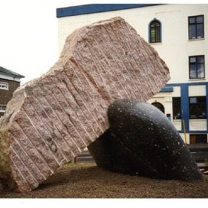 SUPPORT . 1996. Granite. 300/400/230cm. Reykjavik, Iceland
