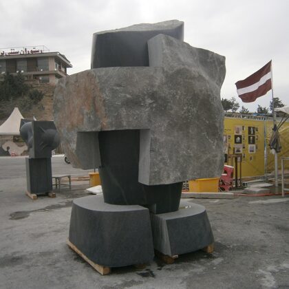 JOINT. 2017. Granite. 300/160/200cm. Tehran, Iran