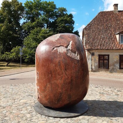 REMINDER. 2020. Granite. 200/150/120cm. Kuldīga, Latvia