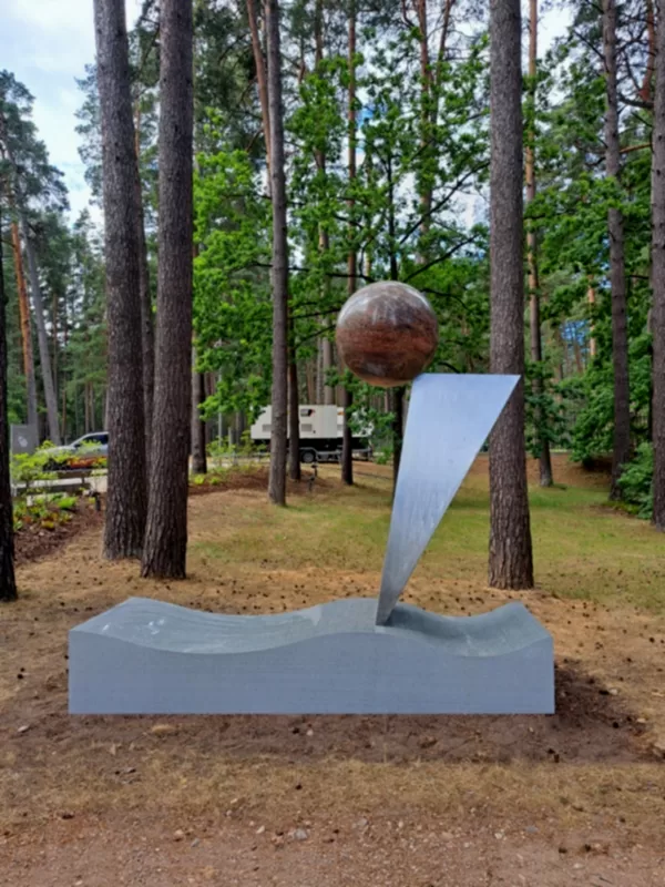 SAULE. PĒRKONS. DAUGAVA. 240/270/90cm (arh. Austris Mailītis, Juris Poga) 2023.