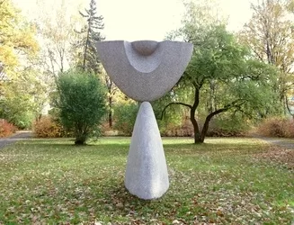 SIGN. 1989. Granite 300/170/220cm. Riga