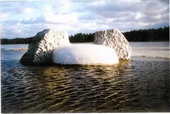 EPIC MOTIVE 2. 1997. Granite. 150/450/350cm. Vakarbulli, Riga