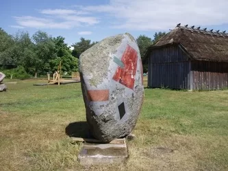 INTEGRATION. 2008. Granite, marble, diorite. 200/150/120cm. Ventspils