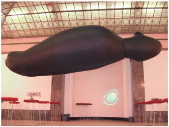 CO2 2001. Nylon, air. 180/800/300cm. Tokyo, Japan