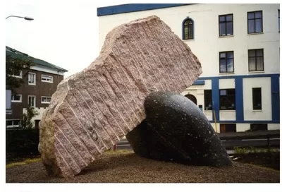 SUPPORT . 1996. Granite. 300/400/230cm. Reykjavik, Iceland