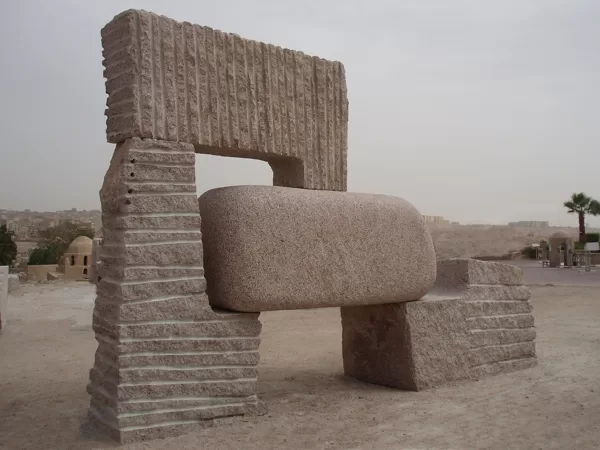 EGYPTIAN MOTIF. 2011. Granite. 350/800/120cm Aswan, Egypt
