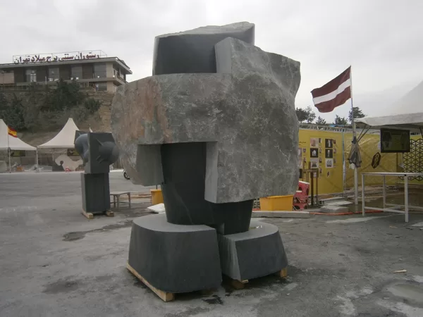 JOINT. 2017. Granite. 300/160/200cm. Tehran, Iran