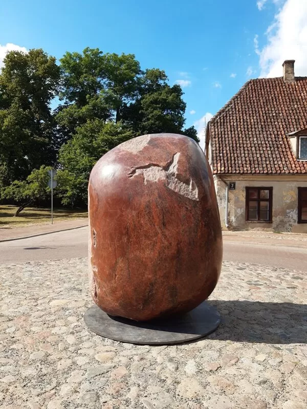 REMINDER. 2020. Granite. 200/150/120cm. Kuldīga, Latvia